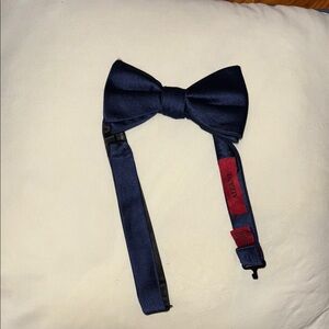 Alfani Navy Blue Bow Tie